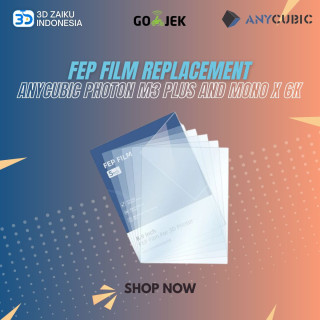Original Anycubic Photon M3 PLUS and Mono X 6K FEP Film Replacement - Isi 5 pcs